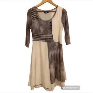 Dolcezza Womens Art To Wear Abstract Dress